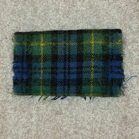 Mohair Scarf plaid check - Picture 2 of 7